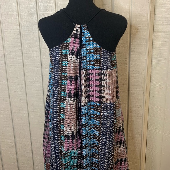 Anthropologie Akemi + Kin Riviera Asymmetrical Hem Midi Dress, size small. - Picture 2 of 5